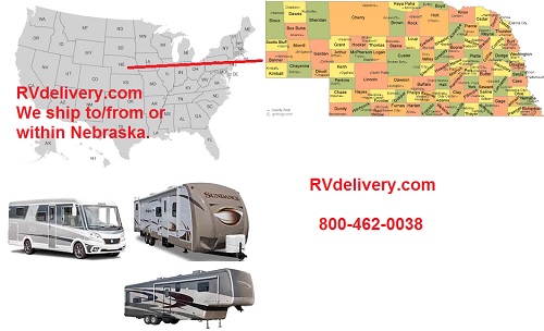 Nebraska RV Transprot, NE RV delivery