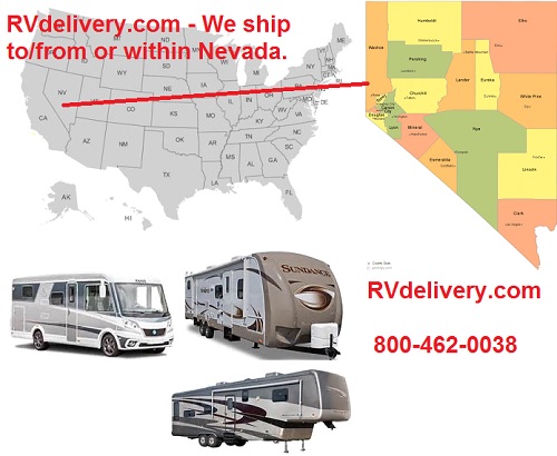 Nevada RV Transport, NV RV Shipping and Transport