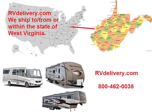 West Virginia RV Transport, WV