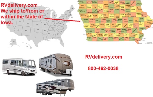 Iowa RV Transport