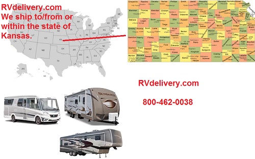 Kansas RV Transport