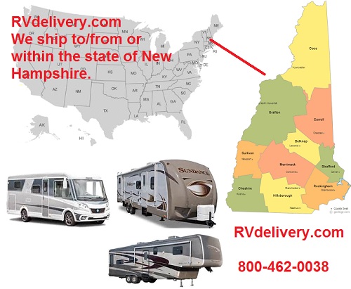 New Hampshire RV Transport, NH