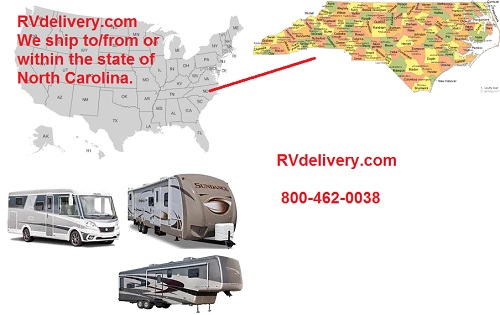 North Carolina RV Transport, NC