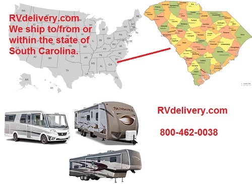 South Carolina RV Transport, SC