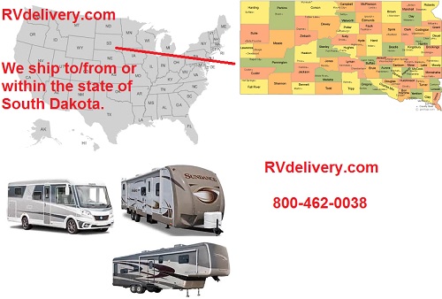 South Dakota RV Transport, SD